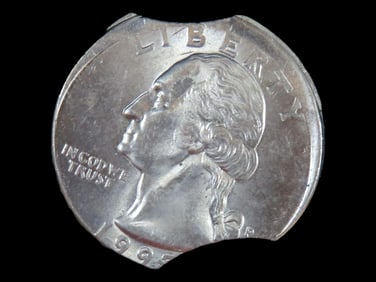 Lot of 1 Coin, USA 1/4 dollar, Wahington Quarter 1932-1998.