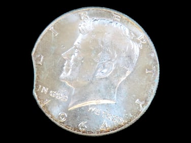 Lot of 1 Coin, USA 1/2 dollar, Kennedy Half Dollar 1964-2024.