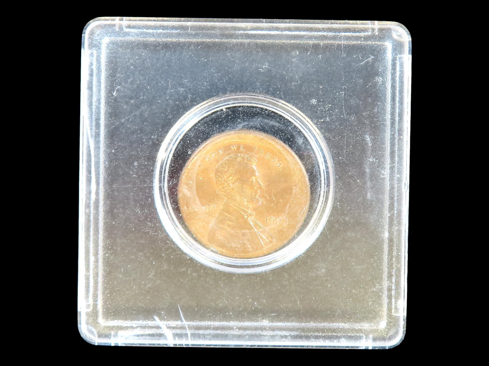 Lot of 1 Coin, USA 1 cent, Lincoln Memorial Penny 1959-2008.: Lot of 1 Coin, USA 1 cent, Lincoln Memorial Penny 1959-2008.