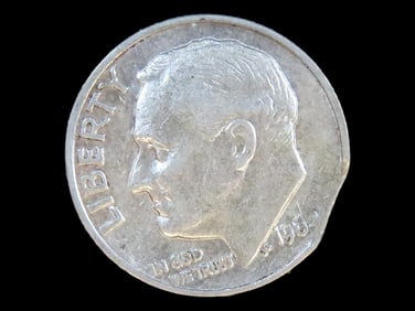 Lot of 1 Coin, USA 1 dime, Roosevelt Dime 1946-2024.