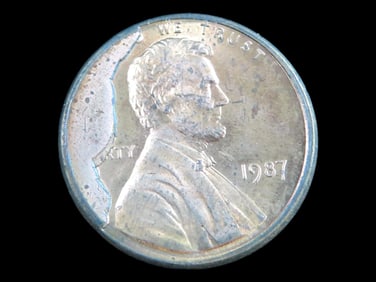 Lot of 1 Coin, USA 1 cent, Lincoln Memorial Penny 1959-2008.