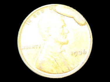 Lot of 1 Coin, USA 1 cent, Lincoln Wheat Penny 1909-1958, (1936).