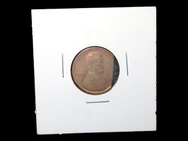 Lot of 1 Coin, USA 1 cent, Lincoln Wheat Penny 1909-1958,(chipped).