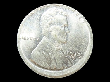 Lot of 1 Coin, USA 1 cent, Lincoln Wheat Penny 1909-1958, ( off centered).