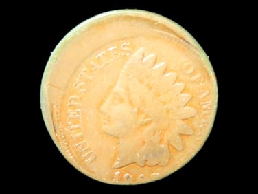 Lot of 1 Coin, USA 1 cent, Indian Head Cent 1860-1909.