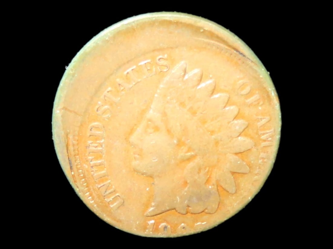 Lot of 1 Coin, USA 1 cent, Indian Head Cent 1860-1909. (1 of 3)