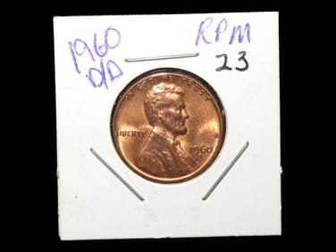 Lot of 1 Coin, USA 1 cent, Lincoln Memorial Penny 1959-2008, (1960).
