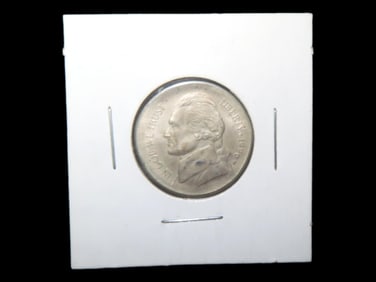 Lot of 1 Coin, USA 5 cents, Classic Jefferson Nickel 1938-2003,(1996).