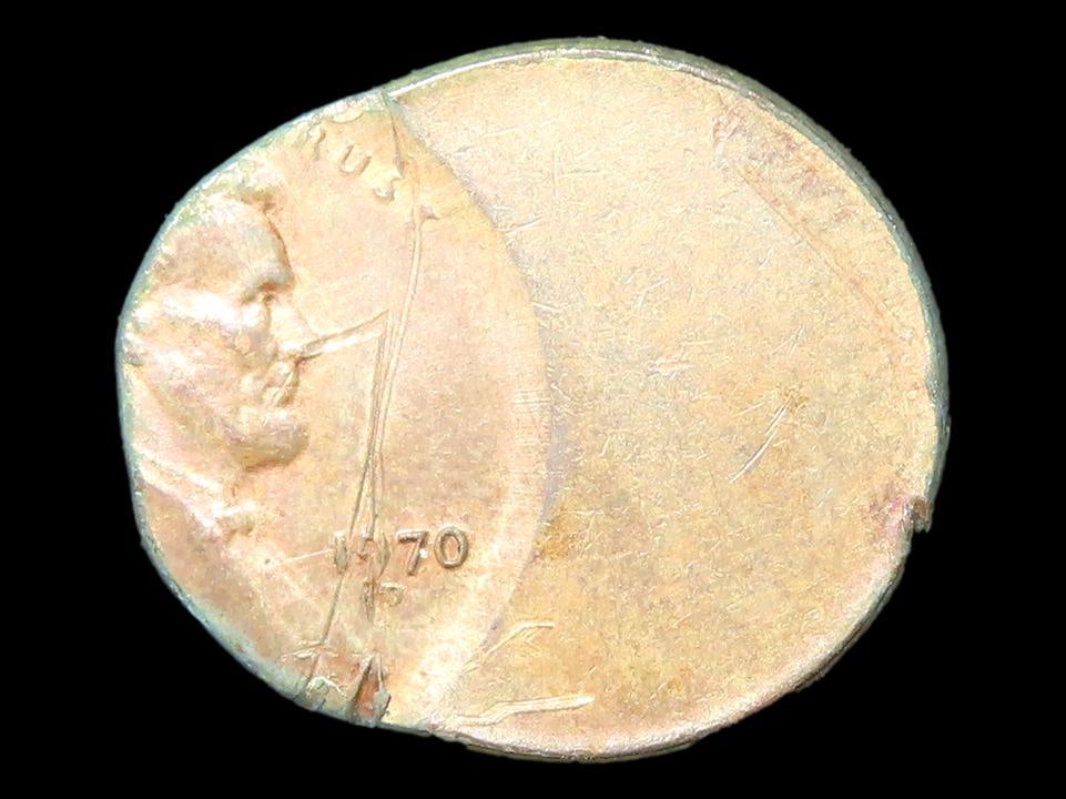 Lot of 1 Coin, USA 1 cent, Lincoln Memorial Penny 1959-2008.: Lot of 1 Coin, USA 1 cent, Lincoln Memorial Penny 1959-2008.