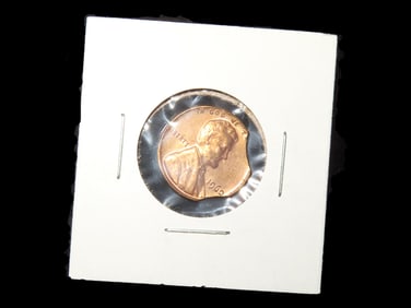 Lot of 1 Coin, USA 1 cent, Lincoln Memorial Penny 1959-2008,(1960-chipped).