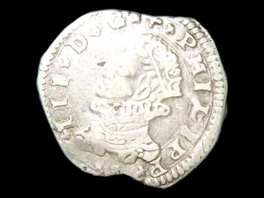 Lot of 1 Coin, Sicily 3 tari 1620-1665.