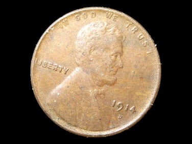 Lot of 1 Coin, USA 1 cent, Lincoln Wheat Penny 1909-1958.