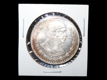 Lot of 1 Coin, Mexico 1 peso 1957-1967.