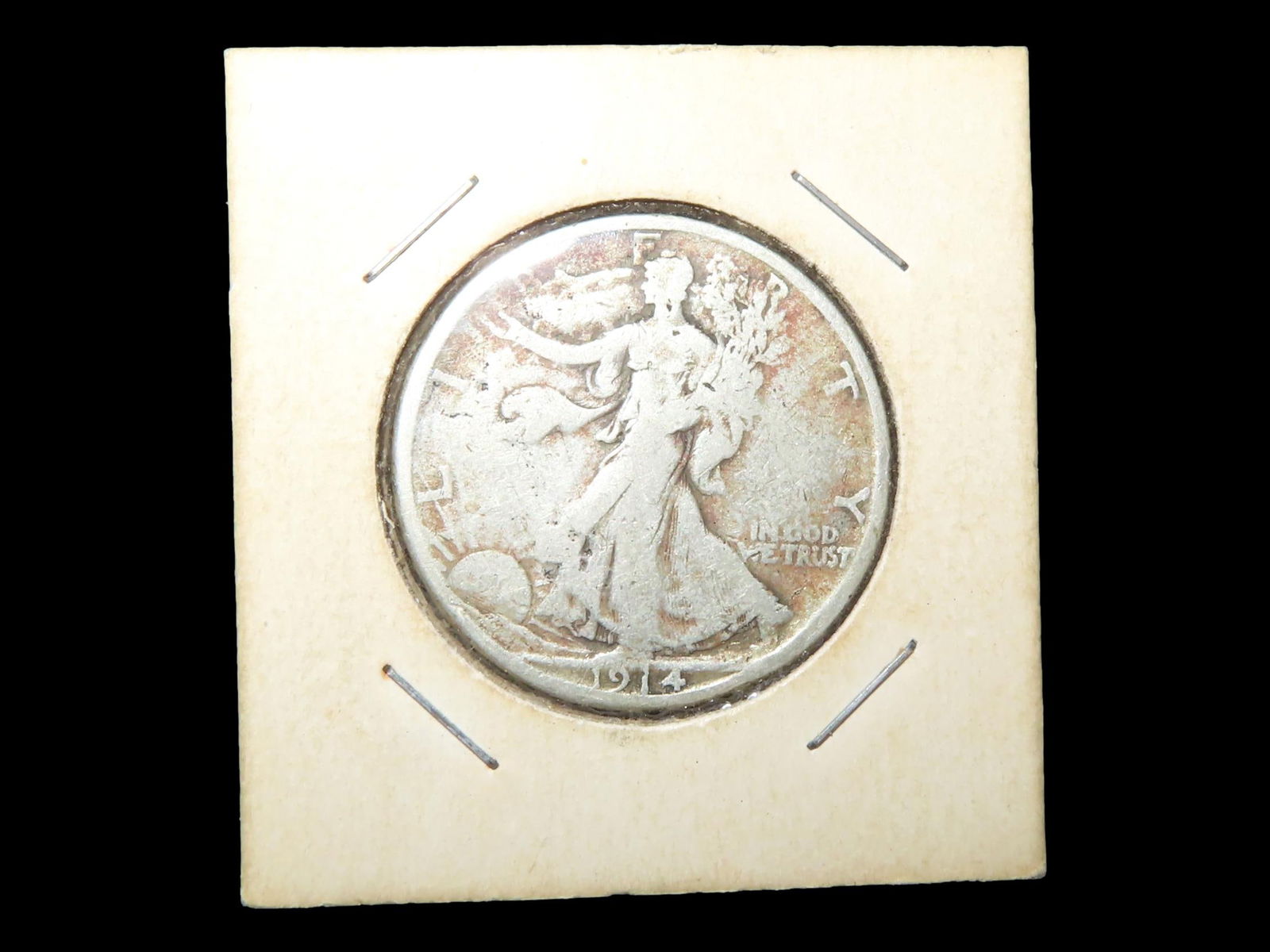 Lot of 1 Coin, USA 1/2 dollar, Walking Liberty Half Dollar 1916-1947,(1934). (1 of 3)