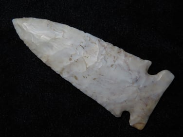 Phenomenal 3 1/2" Flint Ridge Big Sandy, Motley COA, Adams Co. Ohio, Expertly Flaked example, ex