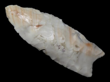 2 15/16" Paleo Fluted Clovis, Missouri, Motley COA, Made from a Beautiful Piece of well Patinated