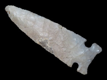 4 1/4" Big Sandy / Osceola from Sequoyah Co Oklahoma, Motley COA, Very well made example, ex Floyd