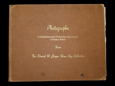 First Edition 1937: The Fabulous Payne Collection Book, Photographs of Interesting & Outstanding