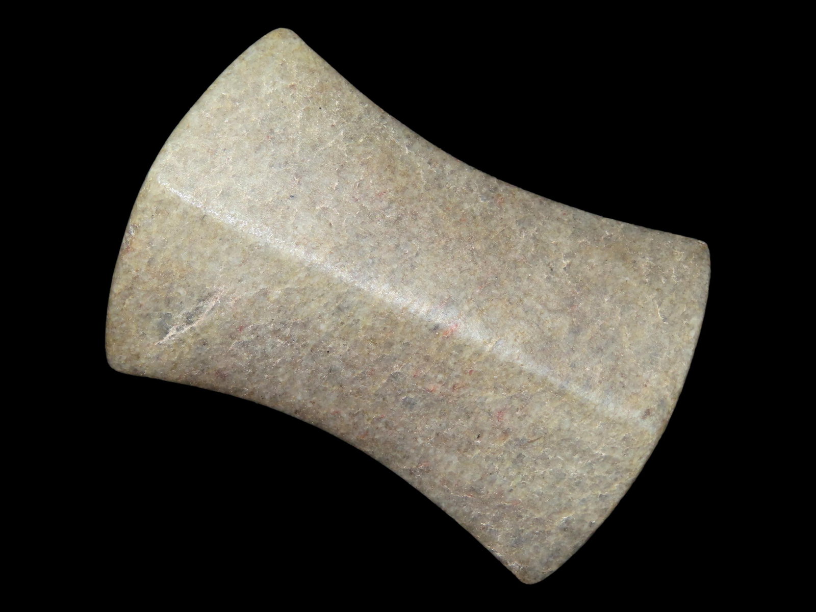 Outstanding 3 1/16" Quartz Hourglass Bannerstone, Motley COA, Alexander County Illinois, Ex William (1 of 8)