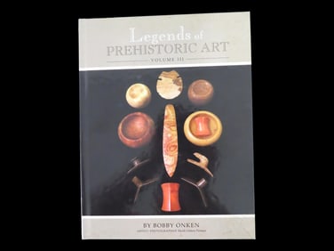 First Edition: Legends of Prehistoric Art Vol 3, By Bobby Onken, Brand New Condition, freshly pulled