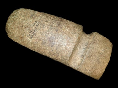 Extraordinary Nebo Hill Axe, 10 1/2" Long, Dickey & Motley COA's. Livingston County Missouri.