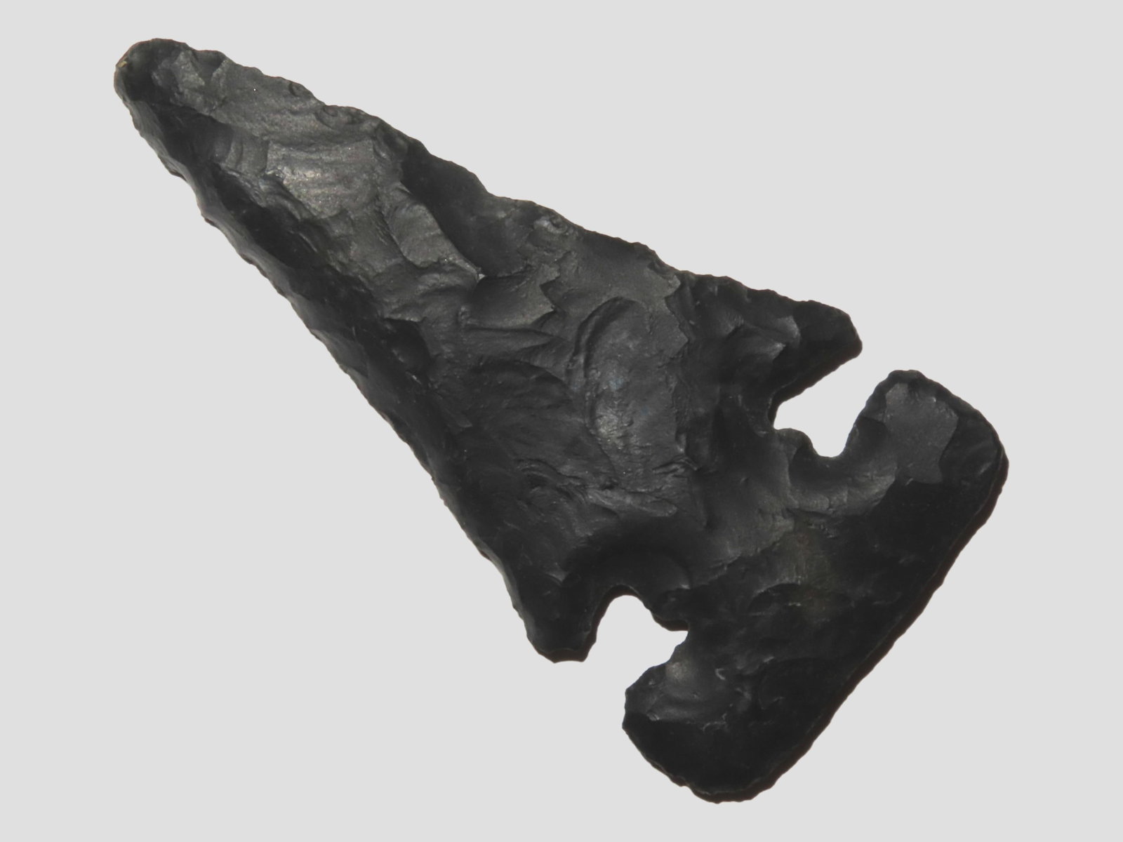 Amazing 3" E-Notch Thebes, Tom Davis COA, found in Columbiana County Ohio, ex Dale Rector (1 of 7)