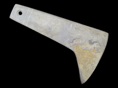 Amazing 4 1/4" Bear Claw Effigy Pendant, Bennett COA, Hamilton County Ohio, 2 Engraved lines on both