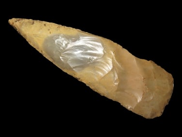 Amazing 6 9/16" Cobbs Blade, Ohio County Kentucky, Dickey COA, Colorful Example with a nice