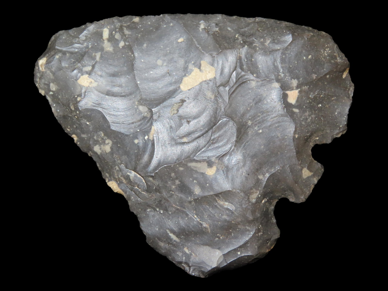 Huge 4 11/16" Base Tang Knife, Central Texas, Rogers & Motley COA, Wonderful Large Well made (1 of 8)