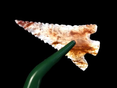 Phenomenal 1 1/4" Columbia Plateau, Stermer COA, found near the Columbia River area in Oregon,