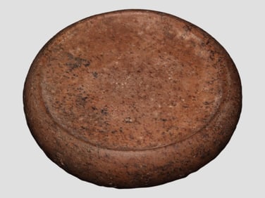 Phenomenal 3 5/8" Cahokia Discoidal, St. Clair County Illinois, Motley COA, Nice larger example with