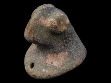 Rare Porphyry Popeye Birdstone found in Hamilton County Ohio, Motley COA, ex Ed Payne, ex Tom Davis,