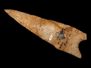 Outstanding 5 3/8" Dalton, Dickey & Motley COA's, Found in Missouri, Ex Rev. Heike Collection,