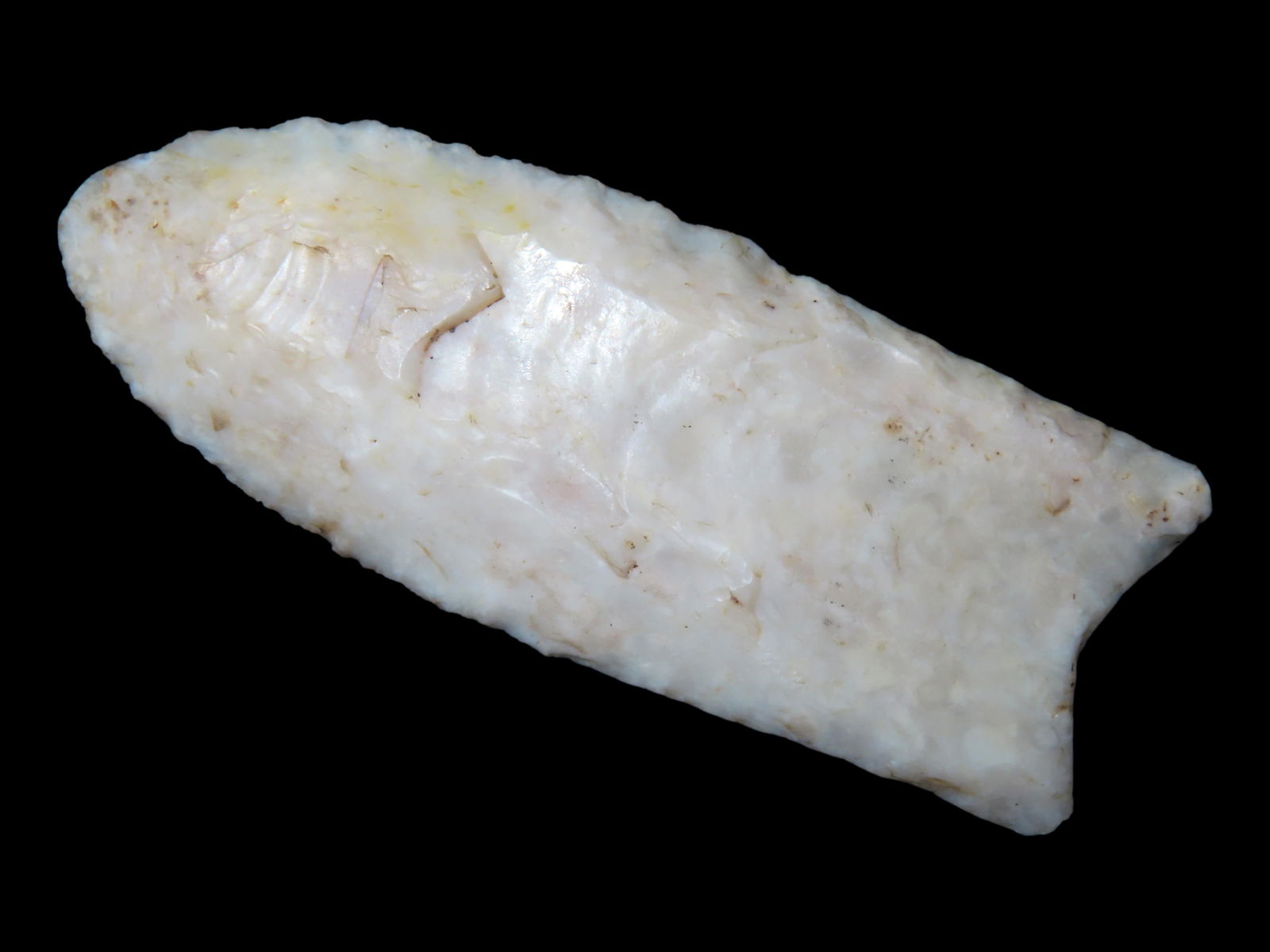 Phenomenal Kaolin Clovis, Randolph County Illinois, Dickey & Motley COA's, 2 5/8" long. Very well (1 of 13)