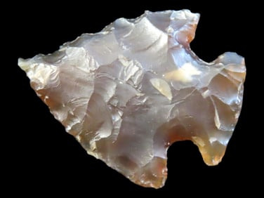 Amazing Knife River Flint Samantha / Pelican Lake, Grant County North Dakota, 1 1/16" long, Highly