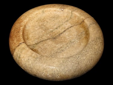 Incredible 4 1/2" Quartz Tennessee Discoidal, Dickey & Motley COA, Henry County Tennessee.