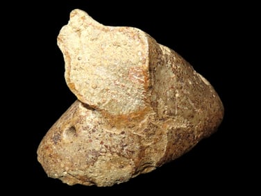 Extremely Rare Popeye Bust Birdstone made from Illinois Pipestone, Dickey COA, found along the