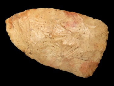 Amazing 3 3/4" Payson Stanfield Blade, Motley COA, Lasalle County Illinois, Very Colorful and