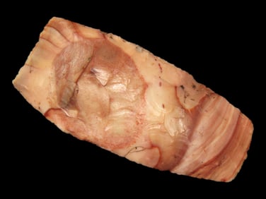 Phenomenal Paleo Square Knife, Boone County Missouri, Motley COA, Wildly Colored Chert, Thin with