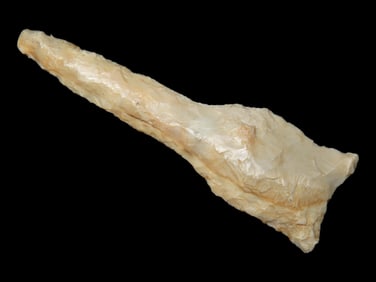 Nice 3" Dalton Drill, Motely COA, Stoddard County Missouri, Nice Long Example, well patinated,