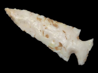 Incredible Scallorn Cahokia Bird Point, St Clair County Illinois, 1 9/16", Outstanding Flaking,