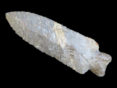 3 7/8" Heavy Duty, Wayne County Ohio, #RESTORED BASE# Amazing Flaking and Nice Classic Form, Does