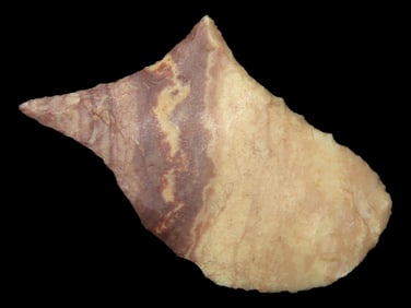 Incredible Alibates Paleo Finger Drill / Multi Tool, Lincoln County Colorado, Micro Edge Work All