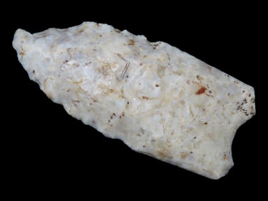 2 1/2" Paleo Fluted Clovis, Dickey COA, Dewitt County Illinois, ex Glen Leesman #L137, Nicely Fluted