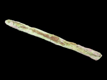 2 7/8" OCC Copper Chisel / Awl Double Ended Multi-Tool, Vilas County Wisconsin, One end flattened