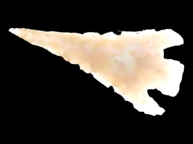 Incredible 1 1/8" Translucent Eastgate Gem Point from New Mexico, Made from a beautiful clear agate,