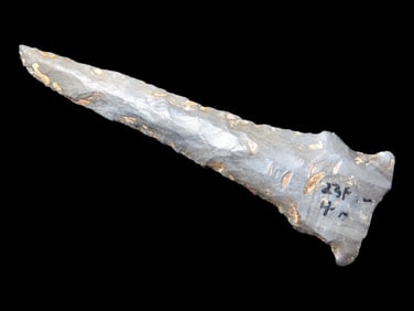 Amazing 3" Greenbriar Drill, Stewart County Tennessee, Outstanding flaking and nice heavy deposits