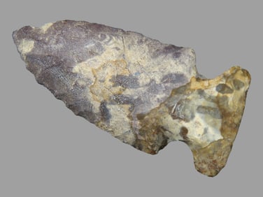 Colorful Ohio Big Sandy, Wayne County OH, 2" long, ex Dan Brenneman Collection, Very colorful