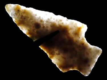 Colorful 2 3/4" Talahatta Pickwick, Lauderdale County Alabama, Highly Translucent Mottled Piece of