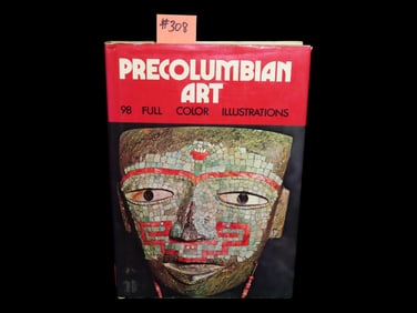 PRECOLUMBIAN ART, HARDBACK, 158 PAGES, 98 HIGH RESOLUTION COLOR PICTURES, GREAT BOOK ON JADE, THE